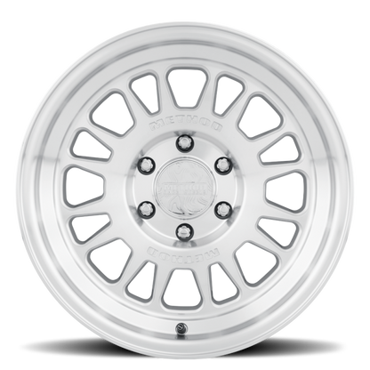 Method MR318 17x8.5 / 6x5.5 BP / 0mm Offset / 106.25mm CB Machined-Clear Coat