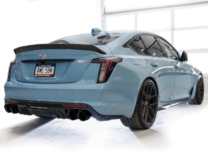 AWE Tuning 22-26 Cadillac CT5-V Blackwing SwitchPath Exhaust - Diamond Black Tips