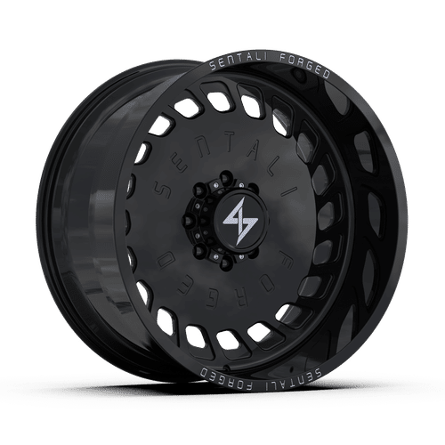 Sentali Forged SF4GB Gloss Black 28x16 -99 6x135mm 87.1mm