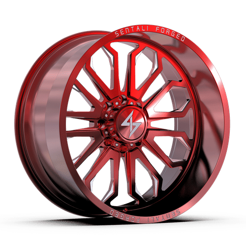 Sentali Forged SF-3 Red Milled 26x14 -76 6x139.7mm 106.2mm