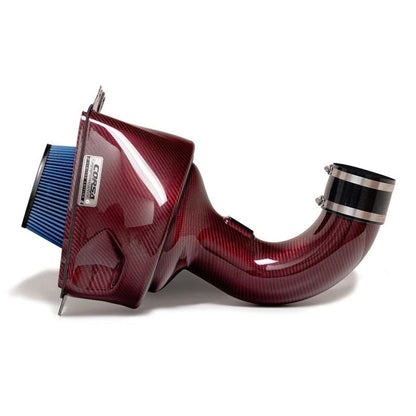 Corsa 14-19 Chevrolet Corvette C7 6.2L V8 Red Carbon Fiber Air Intake (Does Not Fit Z06/ZR1)