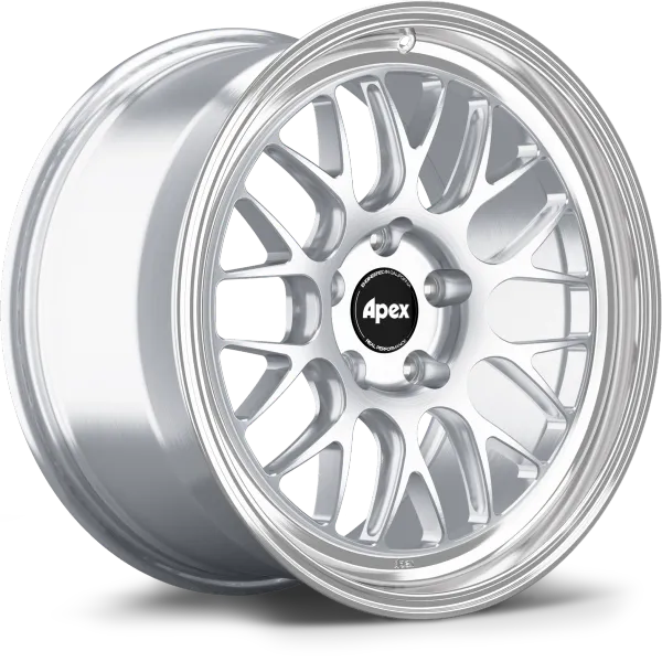 Apex Touring Line Forged ML-10RT Machined Lip Brushed Clear Honda Fitment