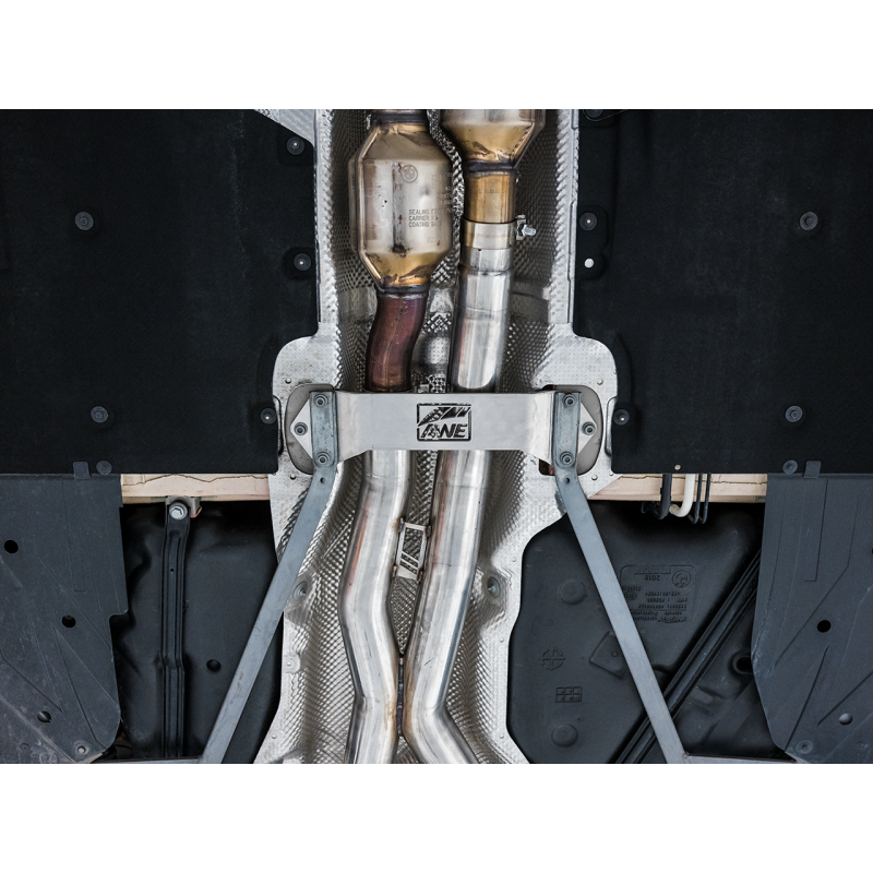 AWE Tuning BMW F8X M3/M4 SwitchPath Catback Exhaust - Diamond Black Tips