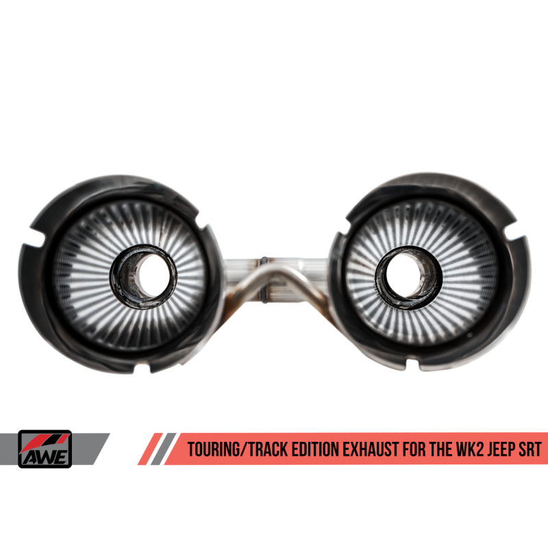 AWE Tuning 2020 Jeep Grand Cherokee SRT Touring Edition Exhaust - Diamond Black Tips