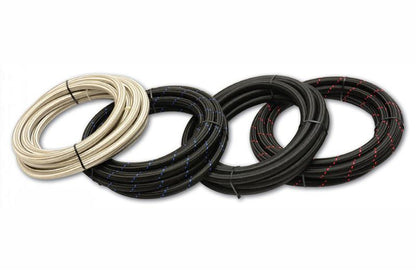 Vibrant SS Braided Flex Hose -6 AN 0.34in ID (50 foot roll)