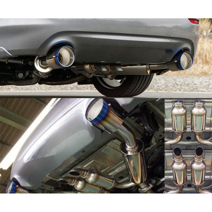 HKS Hi-Power Titanium Tip Catback Exhaust - Infiniti Q50