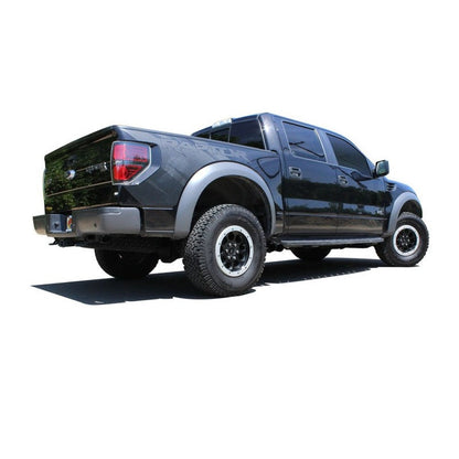 aFe Rebel Series Exhaust SS Front Side Exit CB w/ Black Tips 10-14 Ford F150 Ecoboost V8 6.2L