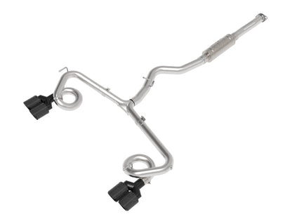 aFe Subaru WRX/STi 15-21 H4-2.0/2.5L Takeda 3in to 2-1/2in Stainless Cat-Back Exhst Crbn Fiber Tip
