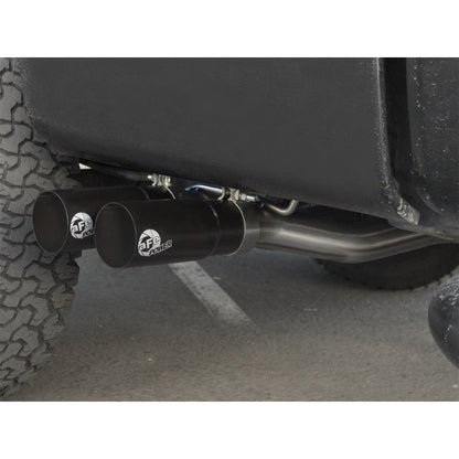 aFe Rebel Exhausts Cat-Back SS Ford F-150 04-08 V8 4.6/5.4L w/ Black Tips