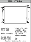 CSF 10-12 Hyundai Genesis 3.8L Radiator