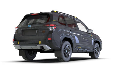 Rally Armor 2026 Subaru  Forester Wilderness Black UR Mud Flap w/Dark Grey Logo