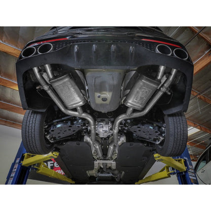 aFe 22-23 Kia Stinger L4-2.0L Gemini XV 3in to Dual 2-1/2in Cat-Back Exhaust System w/ Cut-Out