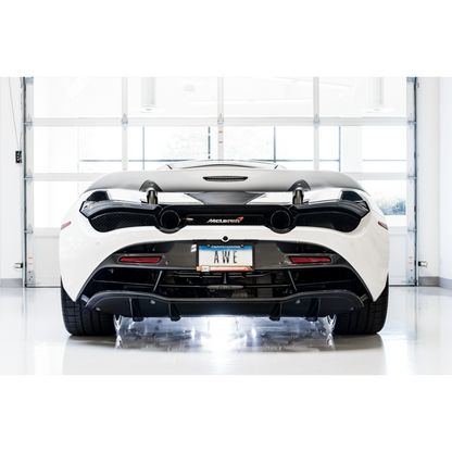 AWE Tuning McLaren 720S Performance Exhaust - Diamond Black Tips