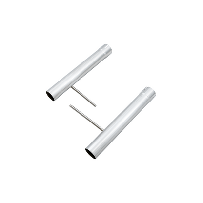 AWE Tuning 18-21 Volkswagen Jetta GLI Mk7 Track Edition Exhaust - Chrome Silver Tips (Fits OEM DP)