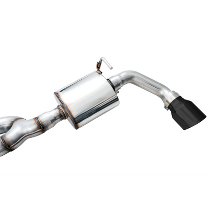 AWE Tuning 07-18 Jeep Wrangler JK/JKU 3.6L Tread Edition Axle-Back Dual Exhaust - Diamond Black Tips