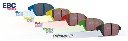 EBC 87-91 BMW M3 2.3 (E30) Ultimax2 Rear Brake Pads