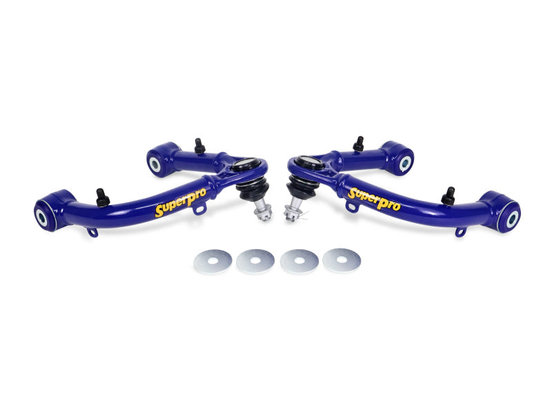 SuperPro 11-20 Mazda BT-50 (UP/UR) Front Fixed Offset Upper Control Arm Kit