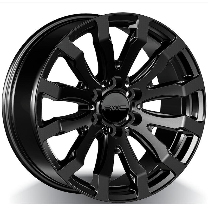RWC 701 Satin Black 18x8 +18 6x139.7mm 77.8mm