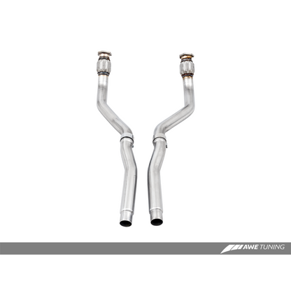 AWE Tuning Audi B8 3.0T Non-Resonated Downpipes for S4 / S5