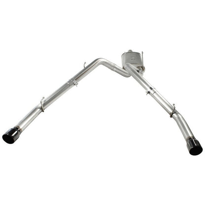 aFe MACHForce XP Exhausts Cat-Back SS-409 EXH CB Dodge Ram 1500 5.7L HEMI 09-13 Glossed Black