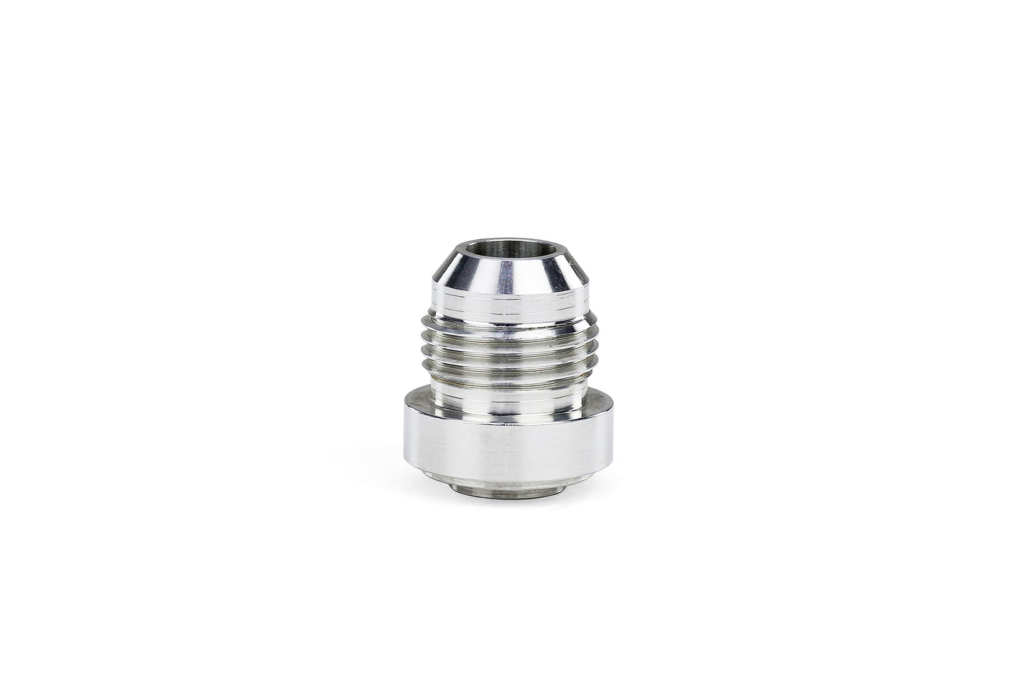 HPS AN Fittings Male Raw Aluminum Weld-On Bung -3 -4 -6 -8 -10 -12