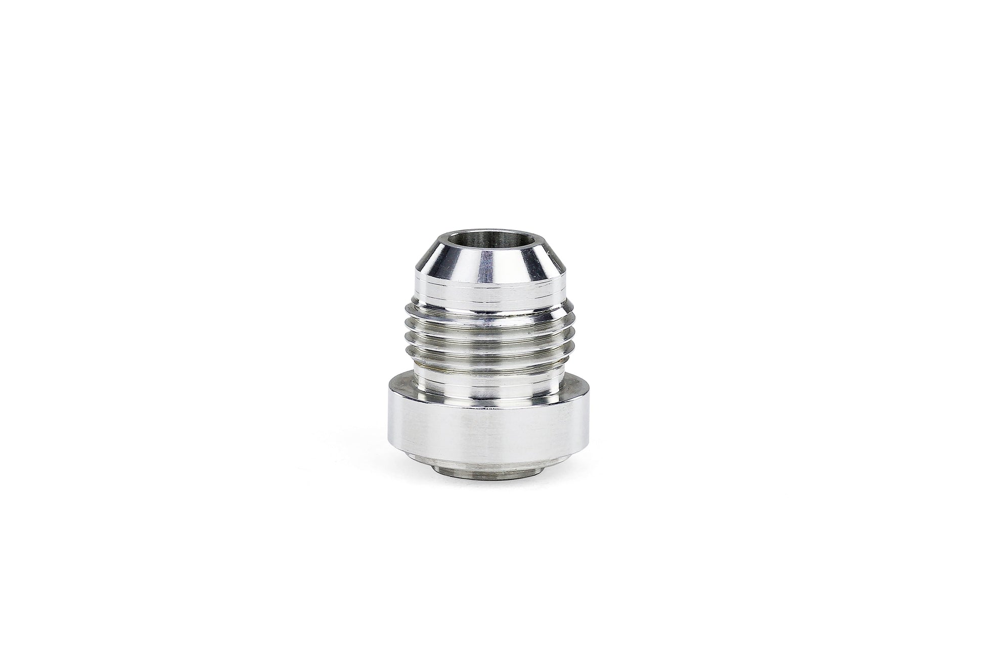 HPS AN Fittings Male Raw Aluminum Weld-On Bung -3 -4 -6 -8 -10 -12