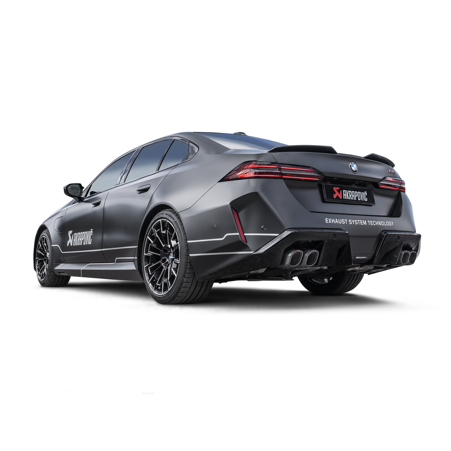Akrapovič Slip-On Line Exhaust (Titanium) w/Titanium Tips - 2025+ BMW M5/M5 Touring (G90/G99)