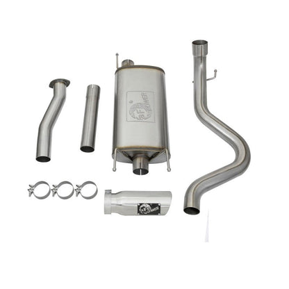 aFe MACHForce XP Cat-Back SS Exhaust w/ Polished Tips 16 Toyota Tacoma V6-3.5L