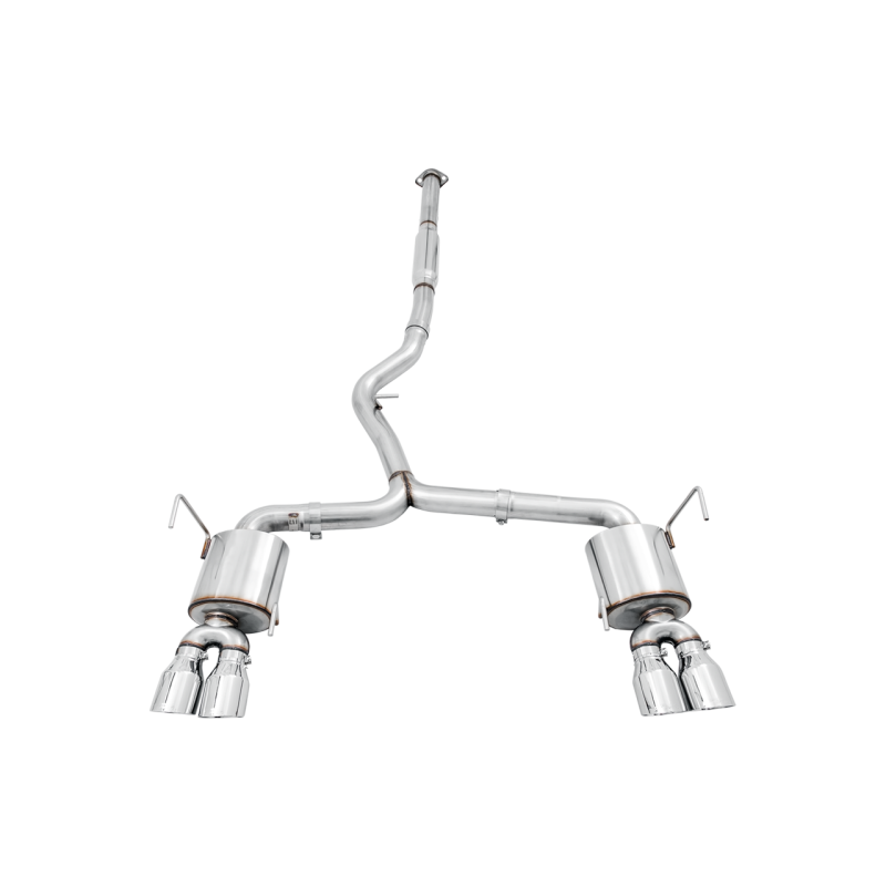 AWE Tuning 2015+ Subaru WRX VA Sedan Touring Edition Exhaust - Chrome Silver Tips (102mm)