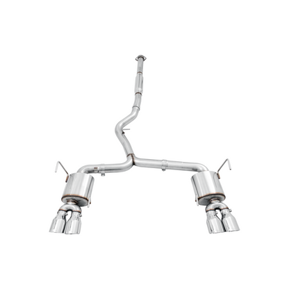 AWE Tuning 2015+ Subaru WRX VA Sedan Touring Edition Exhaust - Chrome Silver Tips (102mm)