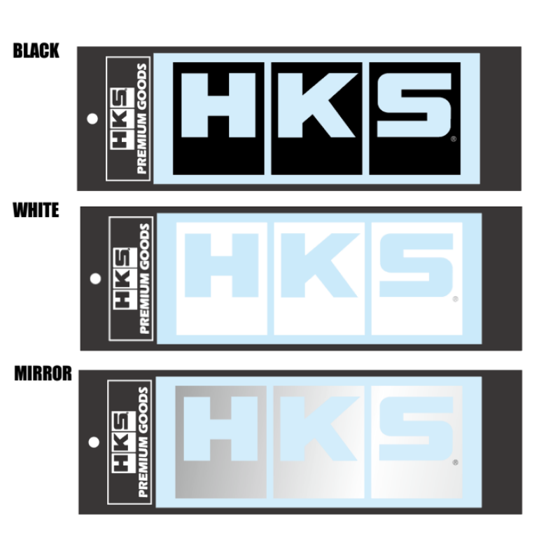 HKS LOGO Sticker W220 MIRROR