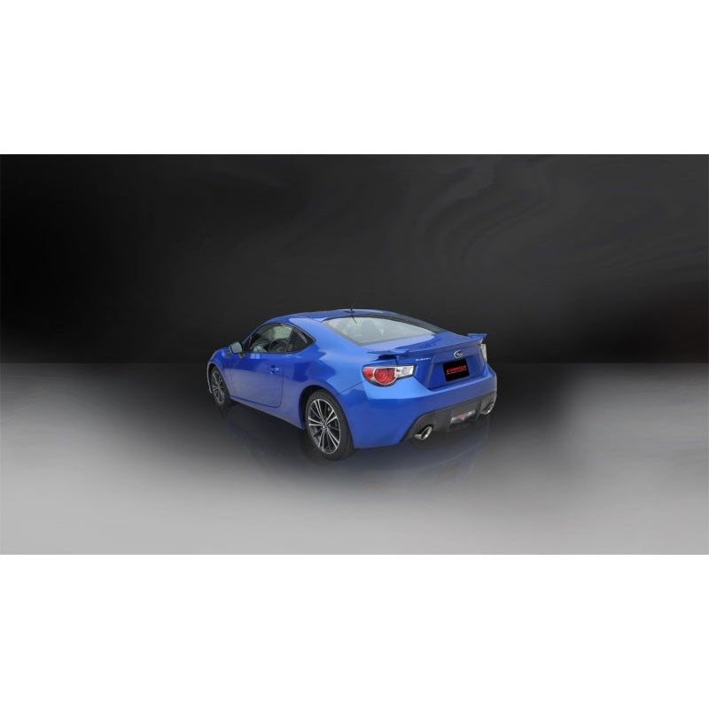 Corsa 12-14 Scion FRS / Subaru BRZ Polished Sport Cat-Back Exhaust