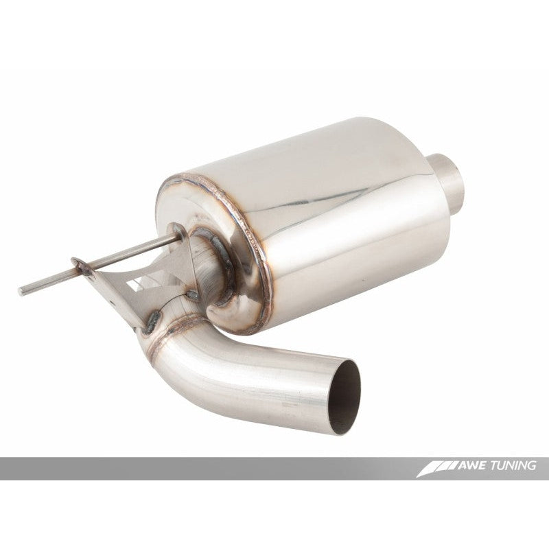 AWE Tuning BMW F3X 335i/435i Touring Edition Axle-Back Exhaust - Chrome Silver Tips (102mm)