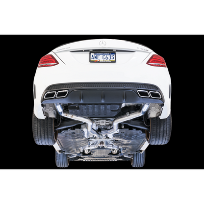 AWE Tuning Mercedes-Benz W205 AMG C63/S Sedan Track Edition Exhaust System (no tips)