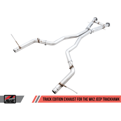 AWE Tuning 2020 Jeep Grand Cherokee SRT/Trackhawk Track Edition Exhaust - Use w/Stock Tips