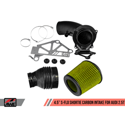 AWE Tuning Audi RS3 / TT RS S-FLO Shortie Carbon Fiber Intake