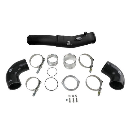 aFe 2020 Toyota Supra 3.0L 3in Black Intercooler Tube - Hot