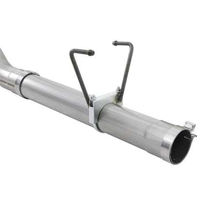 aFe LARGE BORE HD 4in 409-SS DPF-Back Exhaust w/Polished Tip 07.5-12 Dodge Diesel Trucks L6-6.7L(td)