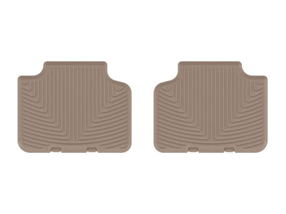 WeatherTech 16-26 BMW X1 28i / 18-26 BMW X2 28i Rear All-Weather Floor Mats - Tan