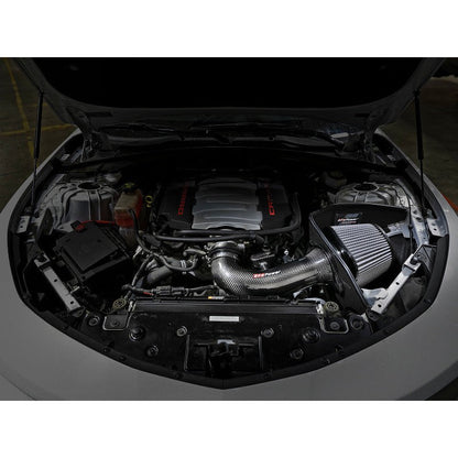 aFe Carbon Fiber Cold Air Intake System W/ Pro Dry S Filters - 21-23 Cadillac Escalade