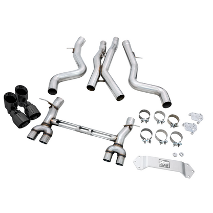 AWE Tuning BMW F8X M3/M4 Track Edition Catback Exhaust - Diamond Black Tips