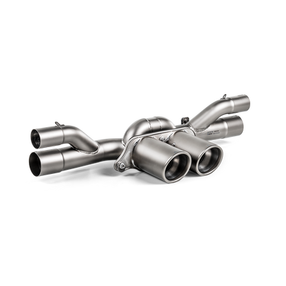 Akrapovič Slip-On Race Line Exhaust (Titanium) w/Titanium Tips - 2018-2020 Porsche 911 GT3 RS (991.2)