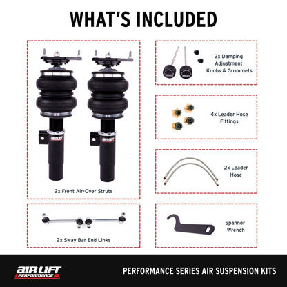 Air Lift 05-14 Audi A3 / 06-14 Volkswagen GTI Performance Front Kit