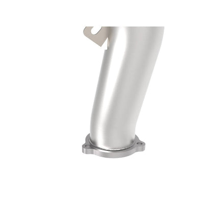 aFe Twisted Steel 3in. Downpipe - 304 Stainless w/ Cat - 09-16 Audi A4
