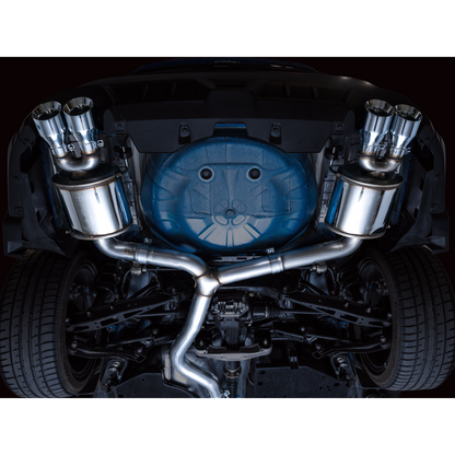 AWE Tuning 2022+ VB Subaru WRX Touring Edition Exhaust - Chrome Silver Tips