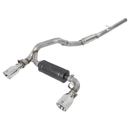 aFe Takeda 3in 304 SS Cat-Back Exhaust w/ Polished Tip 16-18 Ford Focus RS 2.3L (t)