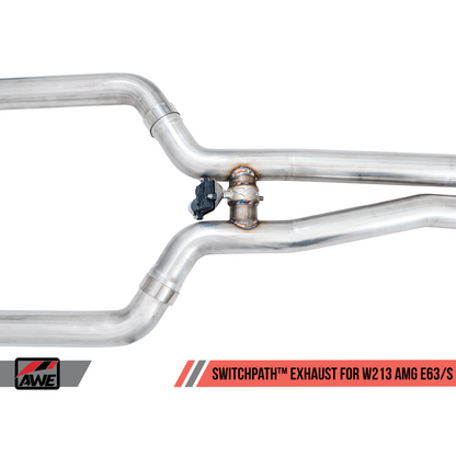 AWE Tuning Mercedes-Benz W213 AMG E63/S Sedan/Wagon SwitchPath Exhaust System - for Non-DPE Cars