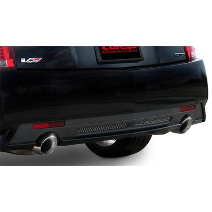 Corsa 09-13 Cadillac CTS Sedan V 6.2L V8 Polished Touring Axle-Back Exhaust