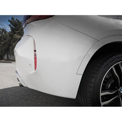 aFe MACH Force-Xp 3.5in. 304 SS C/B Exhaust w/o Muffler 15-18 BMW X5 M V8-4.4L (tt) - Polished Tip