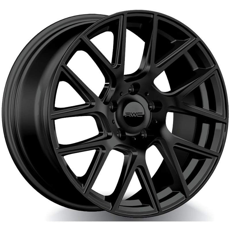 RWC 770 Black 17x7.5 +42 5x112mm 66.6mm